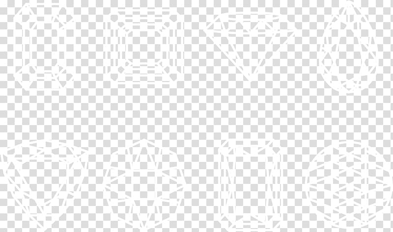 White Pattern, Diamond chain transparent background PNG clipart