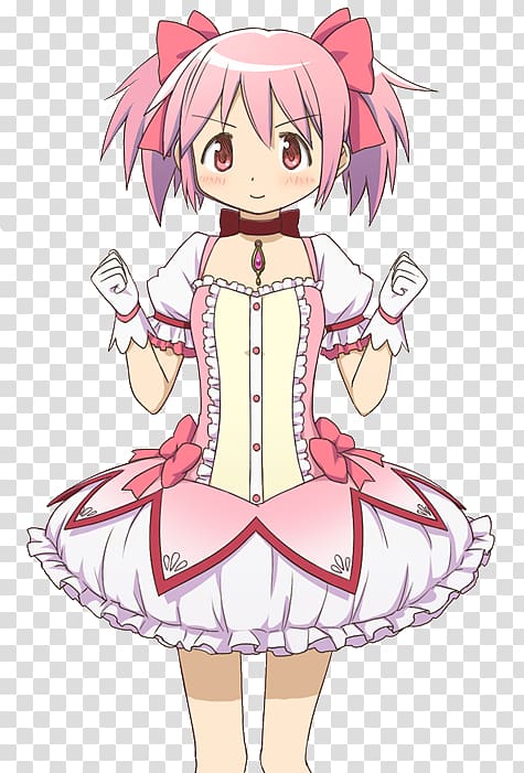 Madoka Kaname Homura Akemi Sayaka Miki Kyubey Mami Tomoe, Anime transparent background PNG clipart