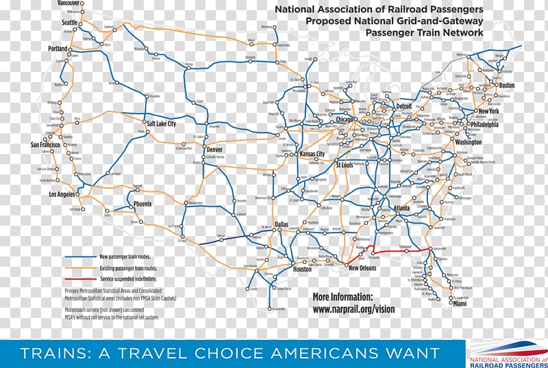Amtrak Rail transportation in the United States Train Rail transportation in the United States, connecting lines transparent background PNG clipart