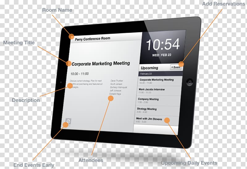 Electronics Brand Gadget Multimedia, conference room reservation transparent background PNG clipart