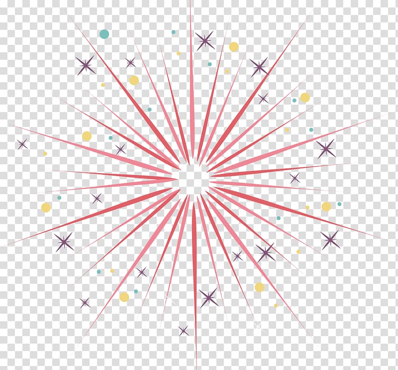 Fireworks Vecteur Euclidean , Pink ray fireworks transparent background PNG clipart