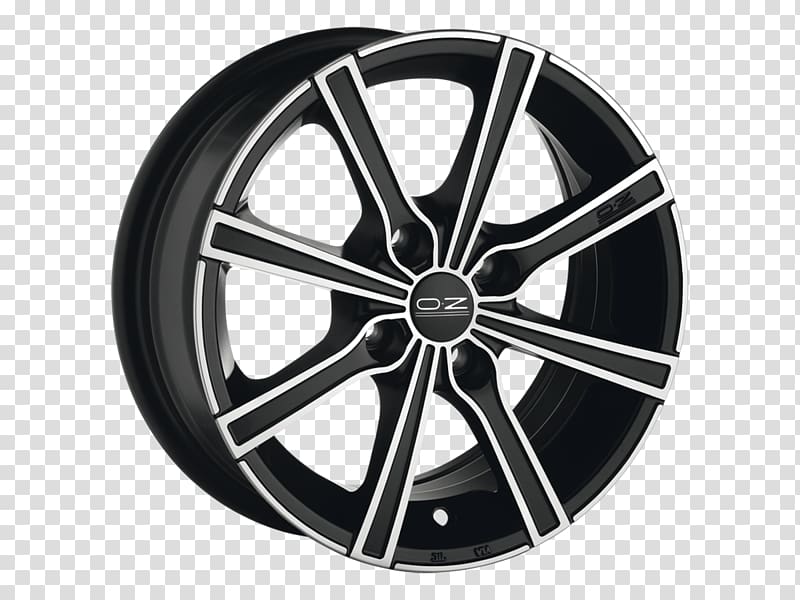 OZ Group Rim Alloy wheel Toyota Vanguard Car, car transparent background PNG clipart