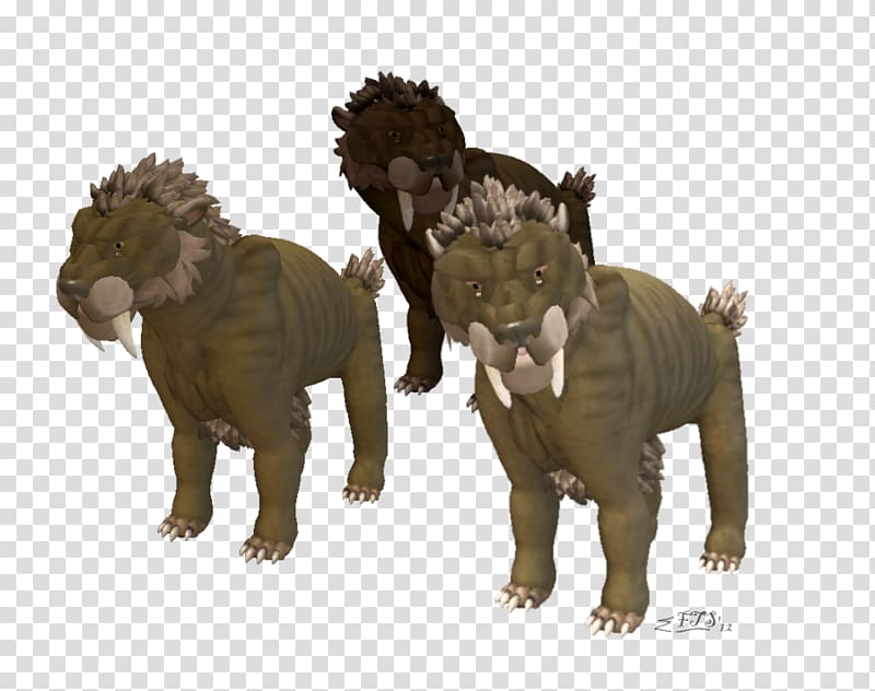 Lion Spore Saber-toothed tiger Saber-toothed cat, Sabertoothed Tiger transparent background PNG clipart