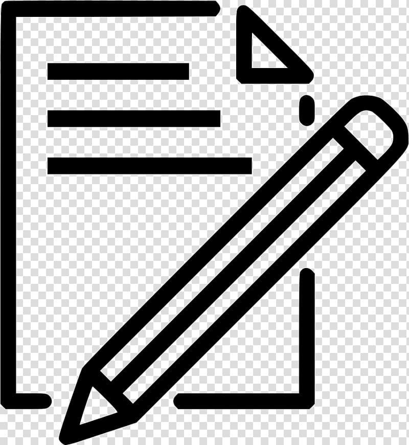 paper and pencil clipart png