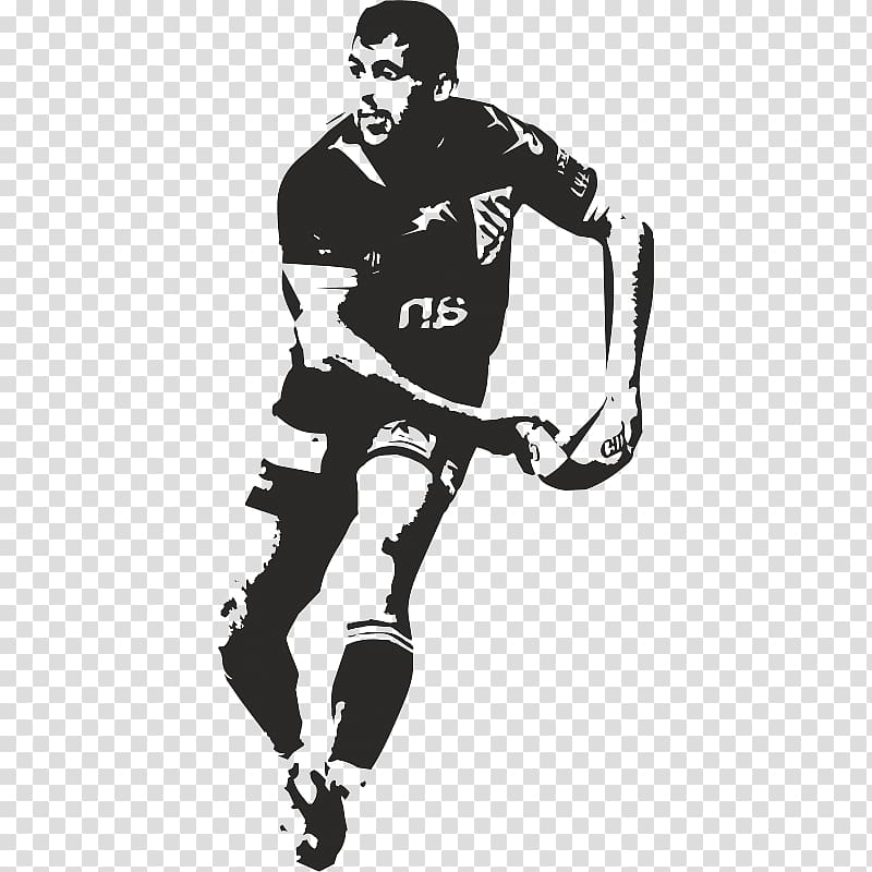 Silhouette Rugby union Rugby Player Scrum, Silhouette transparent background PNG clipart