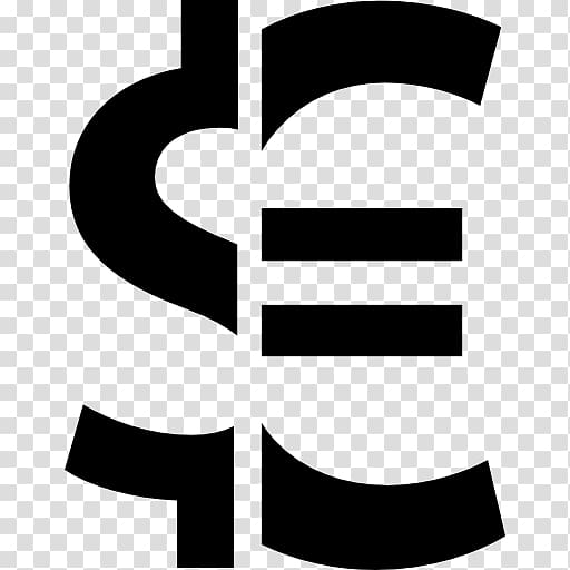 Currency symbol Euro sign Dollar Bank, building silhouette transparent background PNG clipart