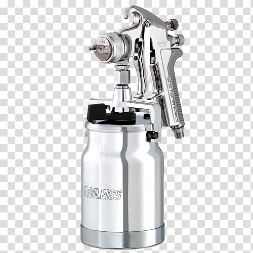 Tool Pressure Gun Suction Fluid, devilbiss automotive refinishing transparent background PNG clipart