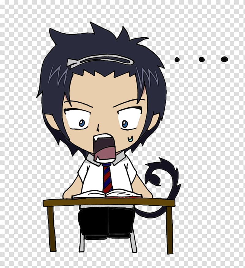 Rin Okumura Yukio Okumura Blue Exorcist Chibi Mephisto, Chibi transparent background PNG clipart