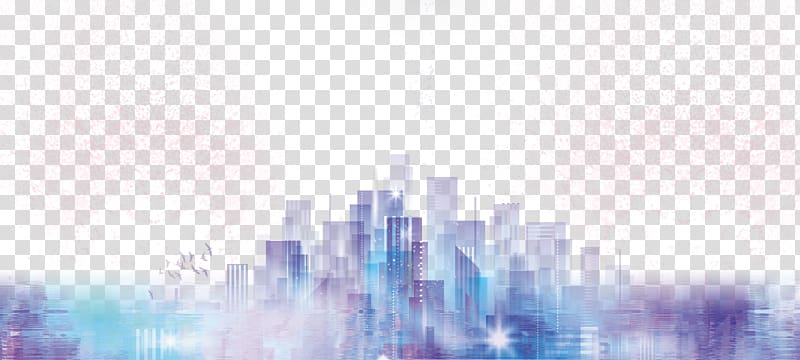 Real Estate Light , Real estate publicity background atmosphere passion, high-rise buildings transparent background PNG clipart