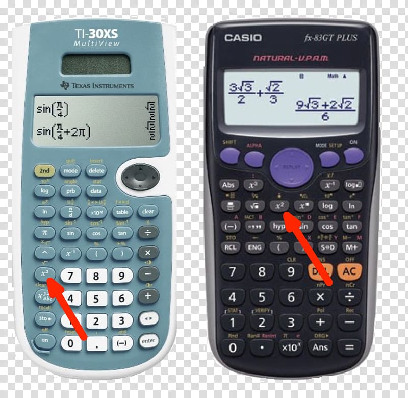 Scientific calculator Casio fx-991ES Casio V.P.A.M. calculators, calculator transparent background PNG clipart