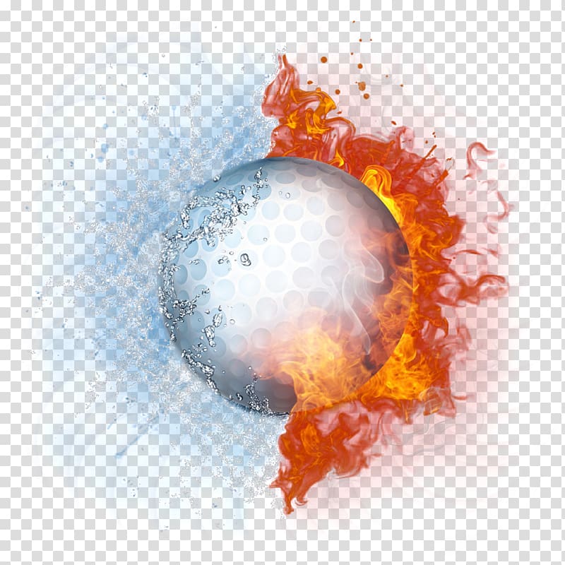 Golf Icon, Flame Golf transparent background PNG clipart