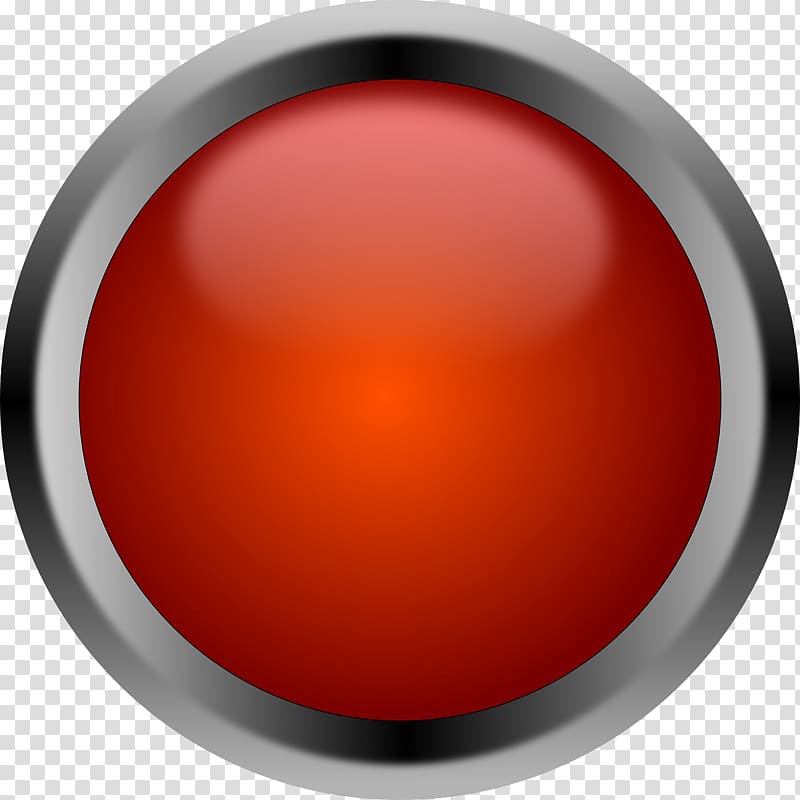 Button Red , shine transparent background PNG clipart