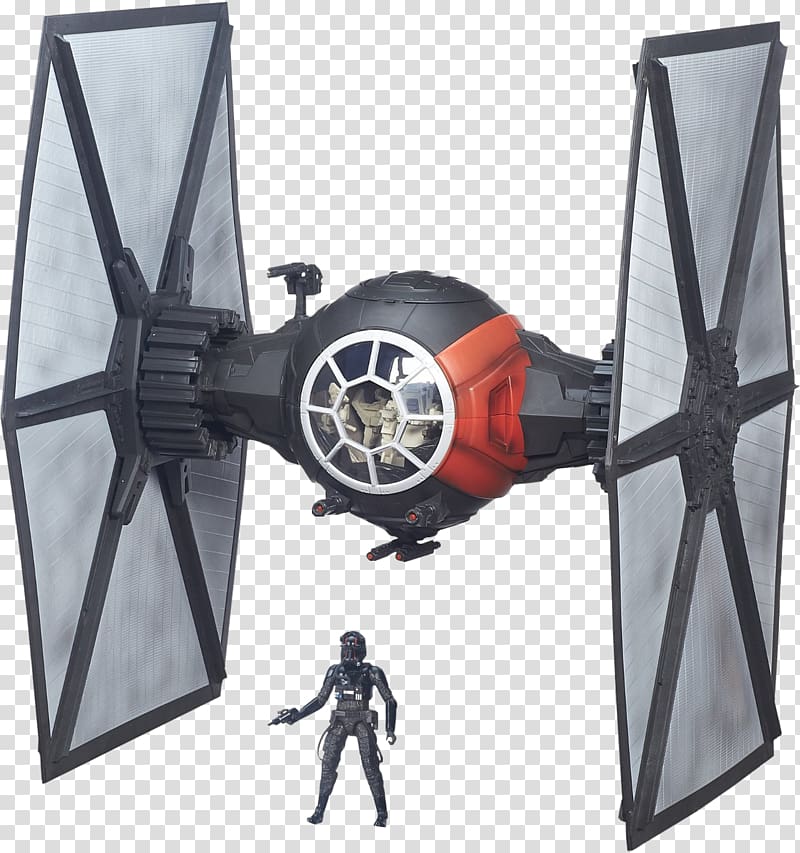 Star Wars: The Black Series TIE fighter First Order Action & Toy Figures, tie transparent background PNG clipart