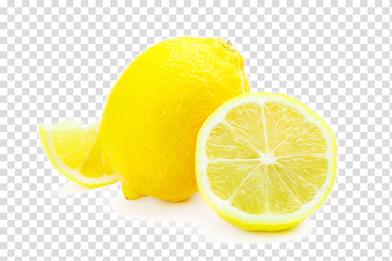 Lemon-lime drink , Yellow lemon slice close-up HD transparent background PNG clipart
