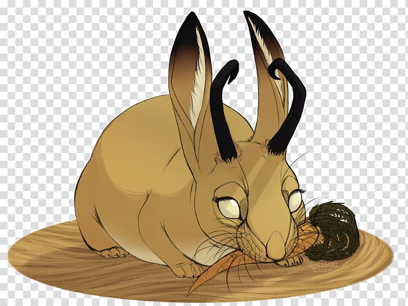 Domestic rabbit Fan art Illustration, dont starve transparent background PNG clipart