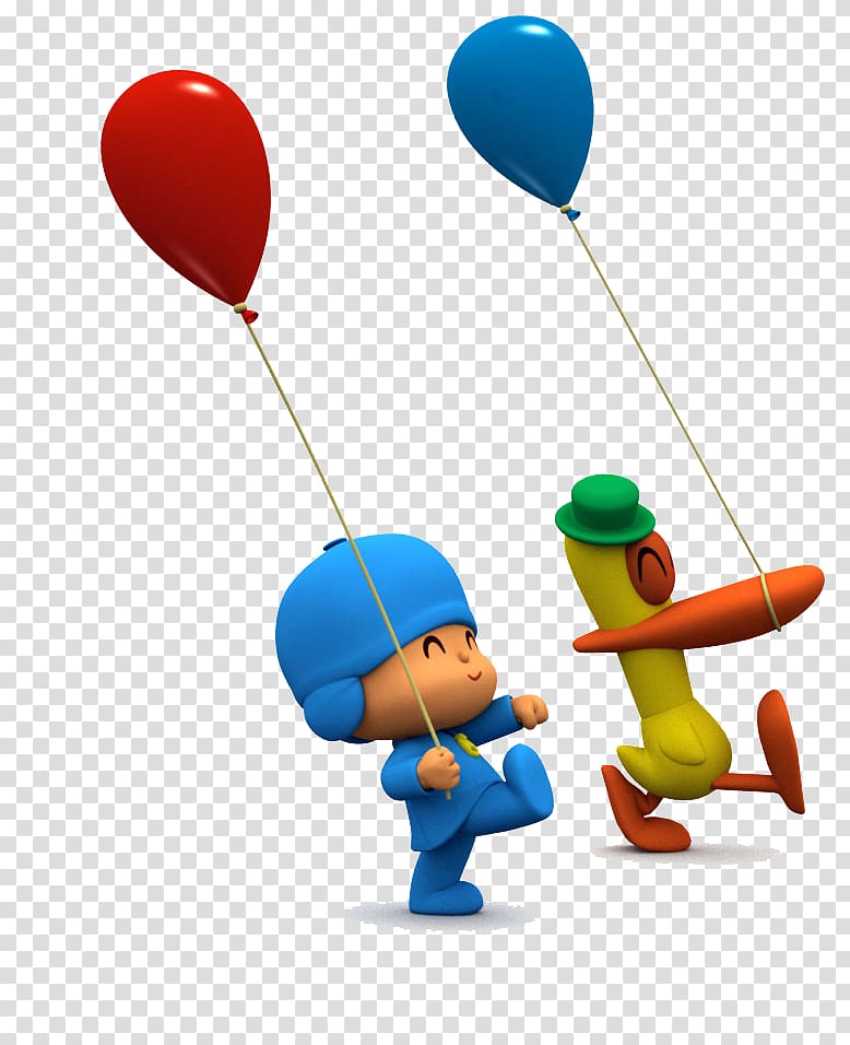 animal and boy holding balloon , Birthday Party Convite Pocoyo Pocoyo Detective Pocoyo, pocoyo transparent background PNG clipart