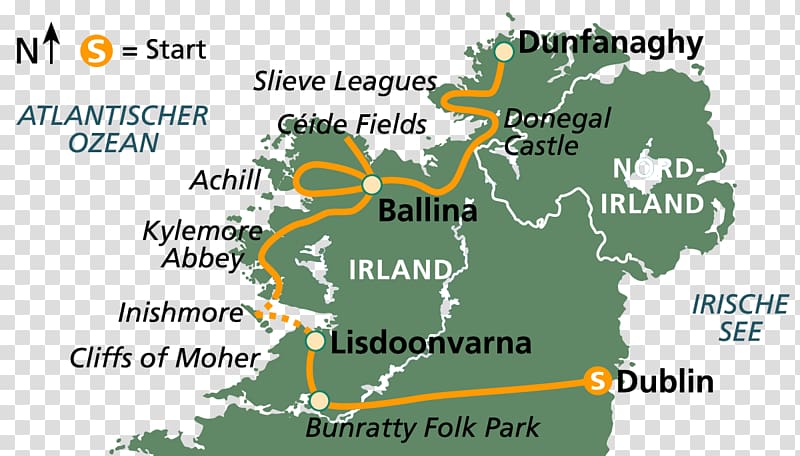 Ireland Water resources Map Line, Bunratty Castle transparent background PNG clipart