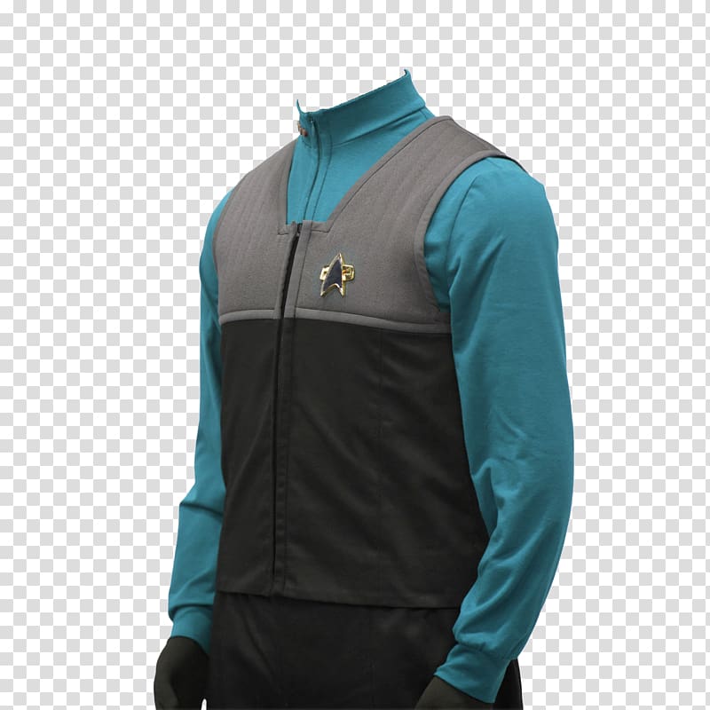 Jean-Luc Picard Costume Star Trek Jacket Uniform, starfleet symbol transparent background PNG clipart