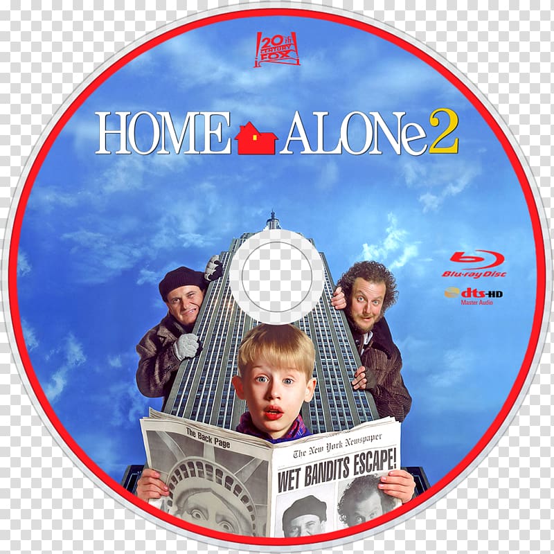 New York City Home Alone 2: Lost in New York Blu-ray disc Home Alone film series DVD, home alone transparent background PNG clipart