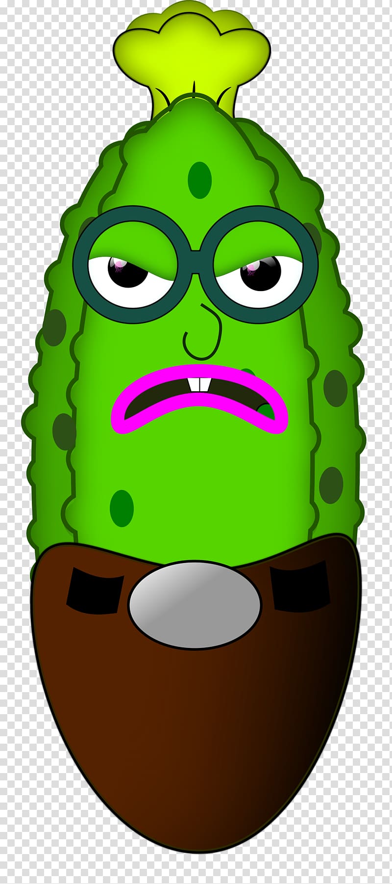 Pickled cucumber Sea cucumber Drawing Food, cucumber transparent background PNG clipart