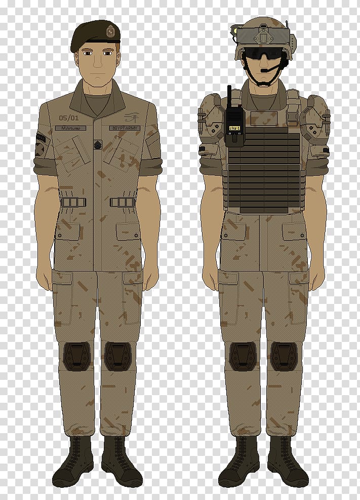 Military uniform Soldier Infantry Indonesian Army Egyptian Army, Army pattern transparent background PNG clipart