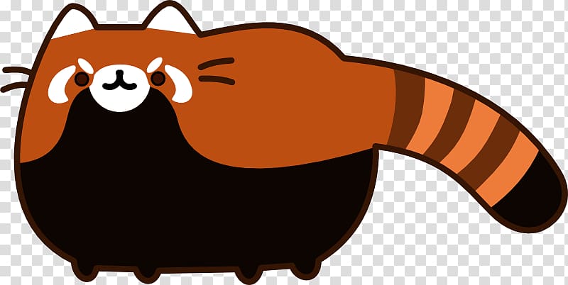 Giant panda Red panda Cat Pusheen , red panda transparent background PNG clipart