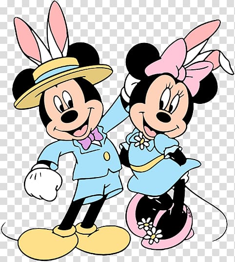 Minnie Mouse Mickey Mouse Tokyo Disney Resort ディズニー・イースター Easter, bunny rabbit ears tv transparent background PNG clipart