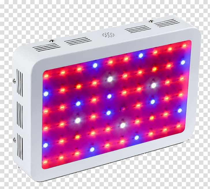 Grow light Full-spectrum light Light-emitting diode Lighting, light transparent background PNG clipart