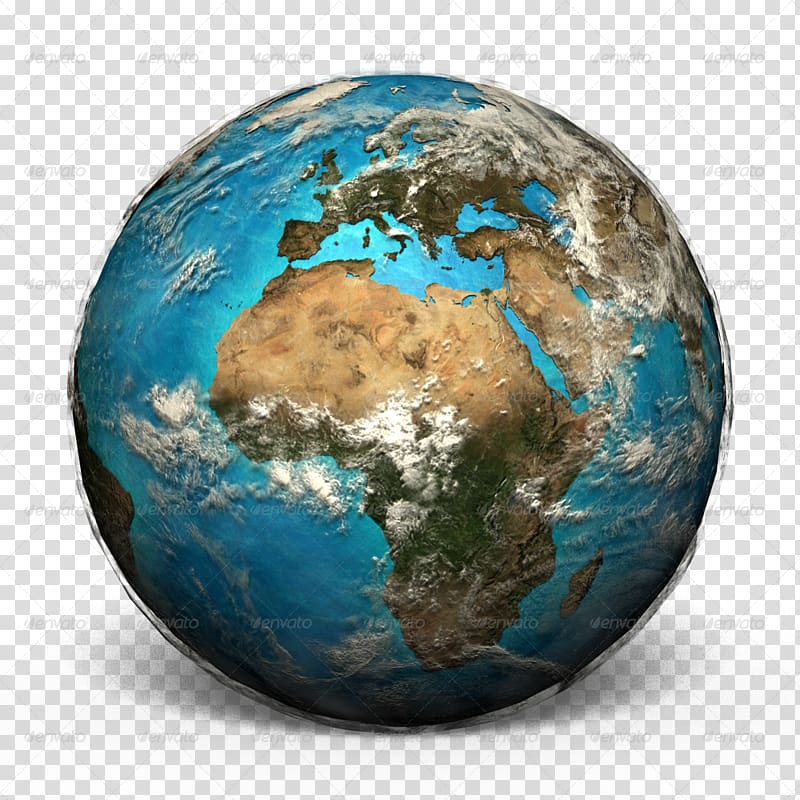 earth illustration, Earth 3D computer graphics, Earth transparent background PNG clipart
