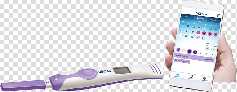 Clearblue Fertility Monitor Clearblue Digital Ovulation Test with Dual Hormone Indicator Hedelmällisyystietokone, Clearblue Plus Pregnancy Test transparent background PNG clipart