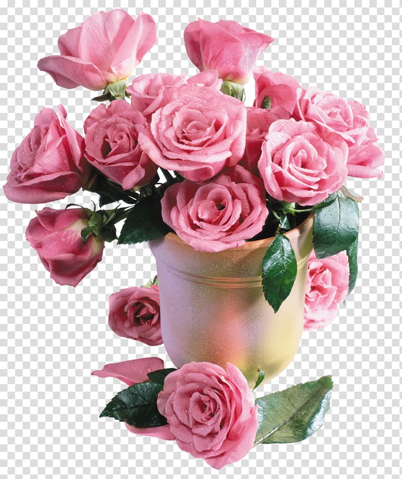 Desktop Flower bouquet Rose Pink flowers, bouquet of flowers transparent background PNG clipart