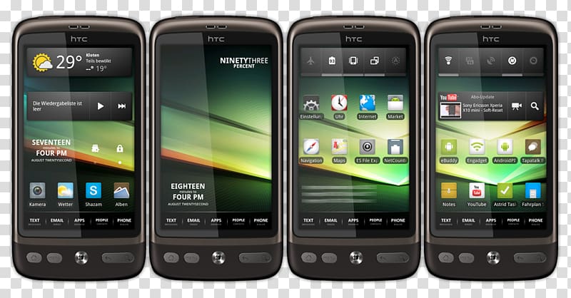 Feature phone Smartphone Nexus One Handheld Devices HTC Desire series, smartphone transparent background PNG clipart