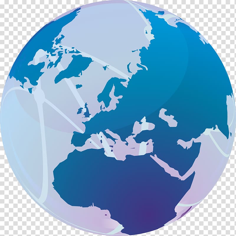 Globe Earth World Map projection Orthographic projection in cartography, globe transparent background PNG clipart