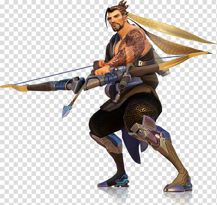 Characters of Overwatch Hanzo BlizzCon Mercy, scatter animation transparent background PNG clipart