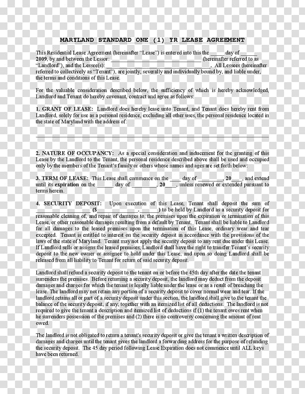 Lease Rental agreement Contract Template Renting, apartment transparent background PNG clipart
