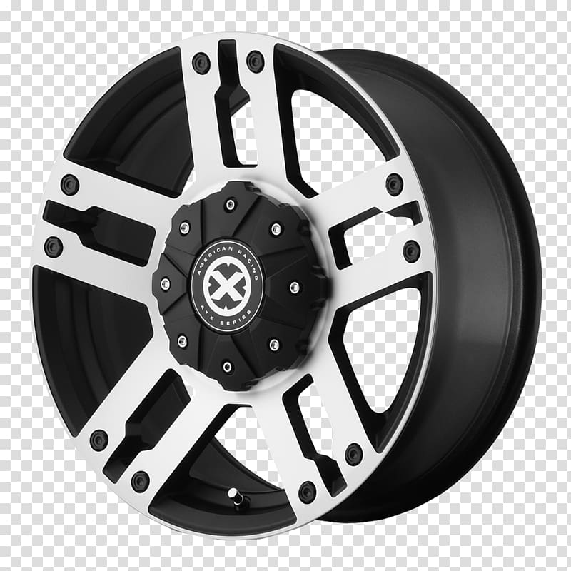 Car Alloy wheel Tire American Racing, wheel rim transparent background PNG clipart