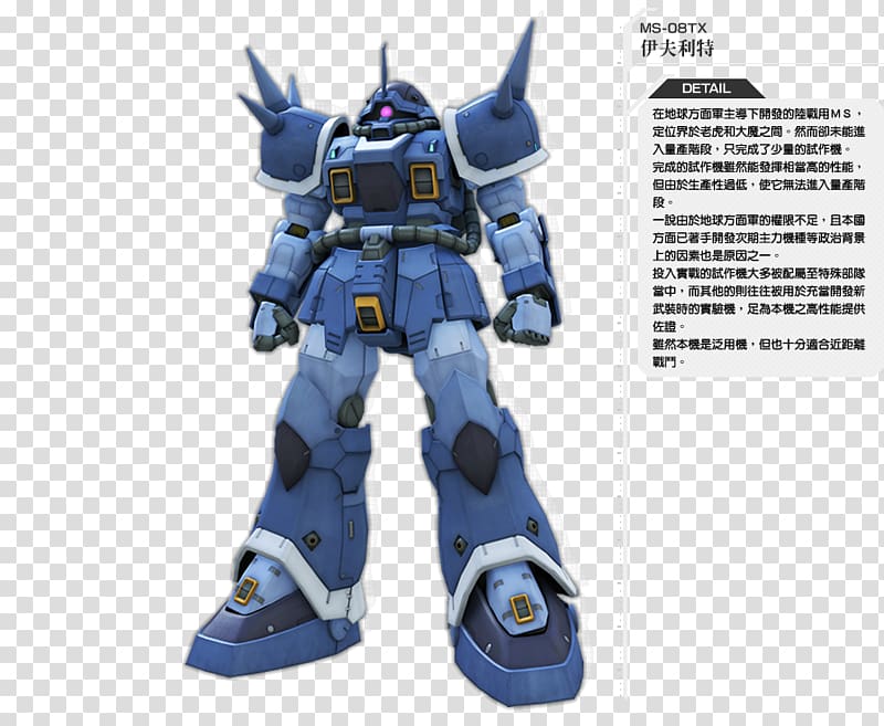 Gundam イフリート Principality of Zeon MS-09系列机动战士 Bandai Namco Entertainment, others transparent background PNG clipart
