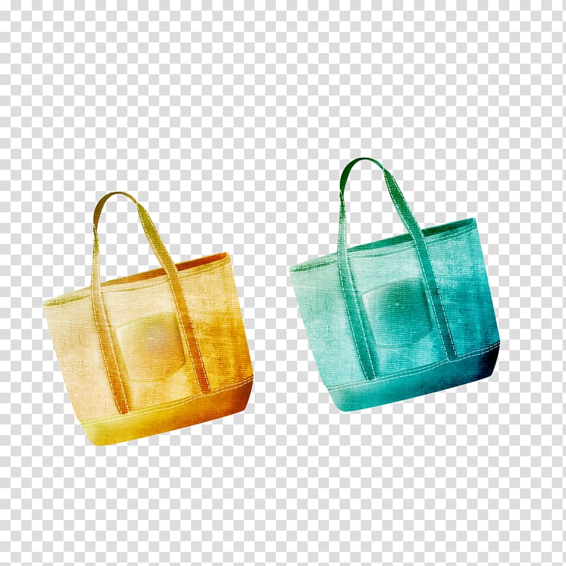Handbag Reusable shopping bag, Eco Bag transparent background PNG clipart