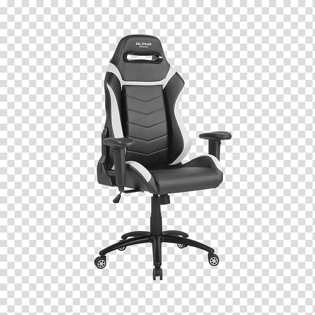 Red White Gamer Black Chair, chair transparent background PNG clipart