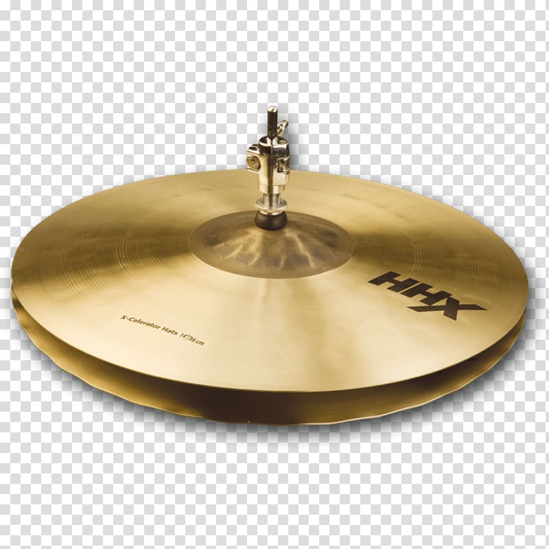 Sabian Hi-Hats Splash cymbal Drums, Drums transparent background PNG clipart