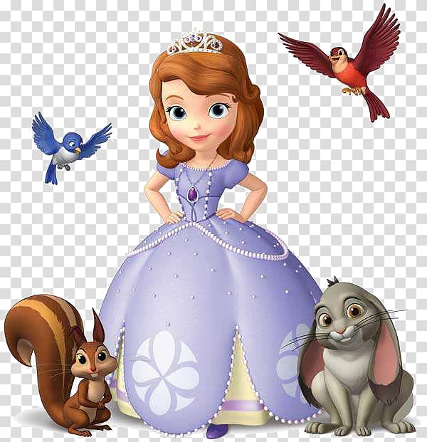 Sofia the 1st , Minnie Mouse King Roland II Queen Miranda Princess Amber Television show, Cartoon princess transparent background PNG clipart