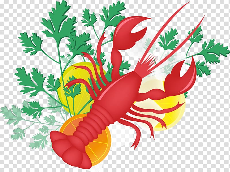 Lobster Palinurus , Lobster Food transparent background PNG clipart