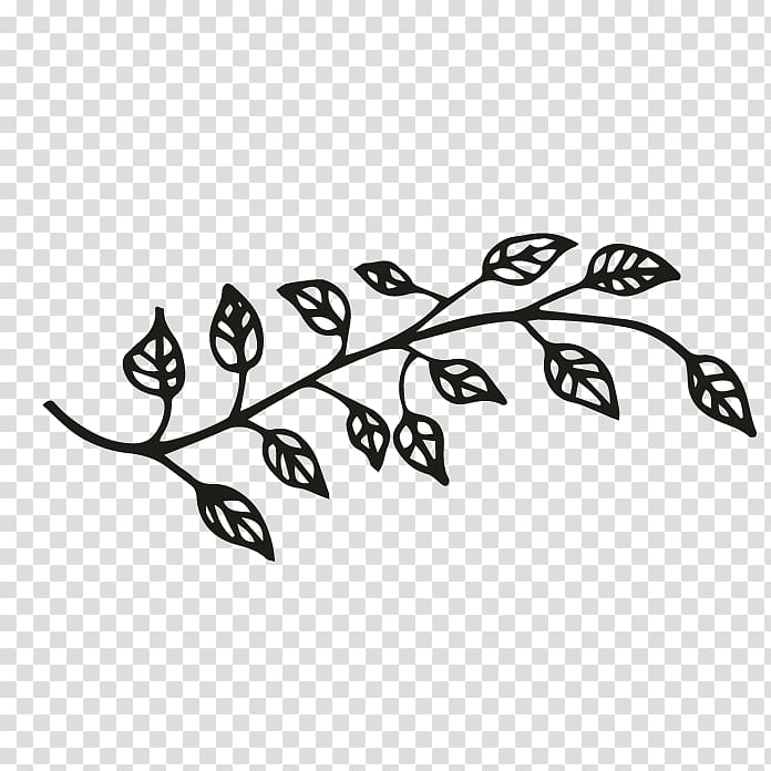 leaf border clip art black and white