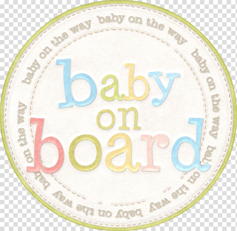 Infant Pregnancy Scrapbooking, Baby on board transparent background PNG clipart