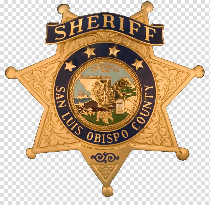 San Luis Obispo Sheriff Santa Barbara County, California Police Law enforcement agency, Sheriff transparent background PNG clipart