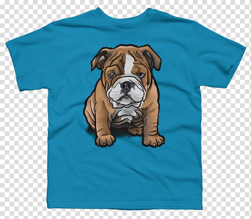 Old English Bulldog Olde English Bulldogge Toy Bulldog T-shirt Puppy, T-shirt transparent background PNG clipart