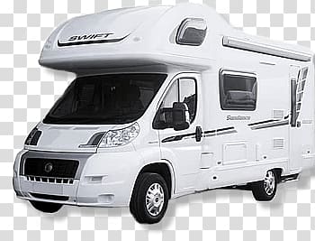 white class-c motorhome, Swift Motorhome transparent background PNG clipart