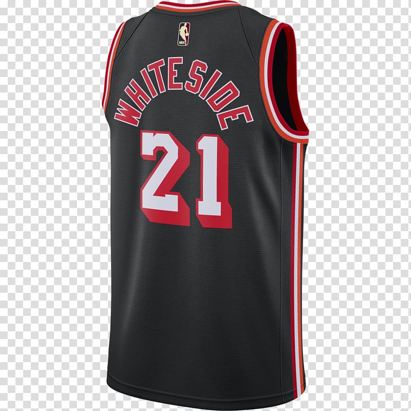 Miami Heat NBA Store Jersey T-shirt, Uniform Heating transparent background PNG clipart