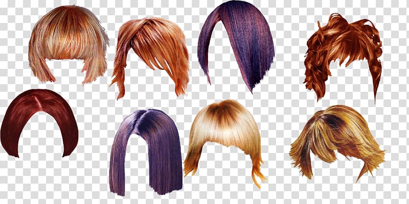 Wig Hairstyle Long hair Capelli, hair transparent background PNG clipart