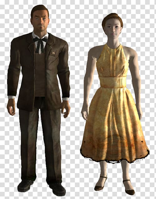 Fallout: New Vegas Dress Suit Formal wear Clothing, suit transparent background PNG clipart